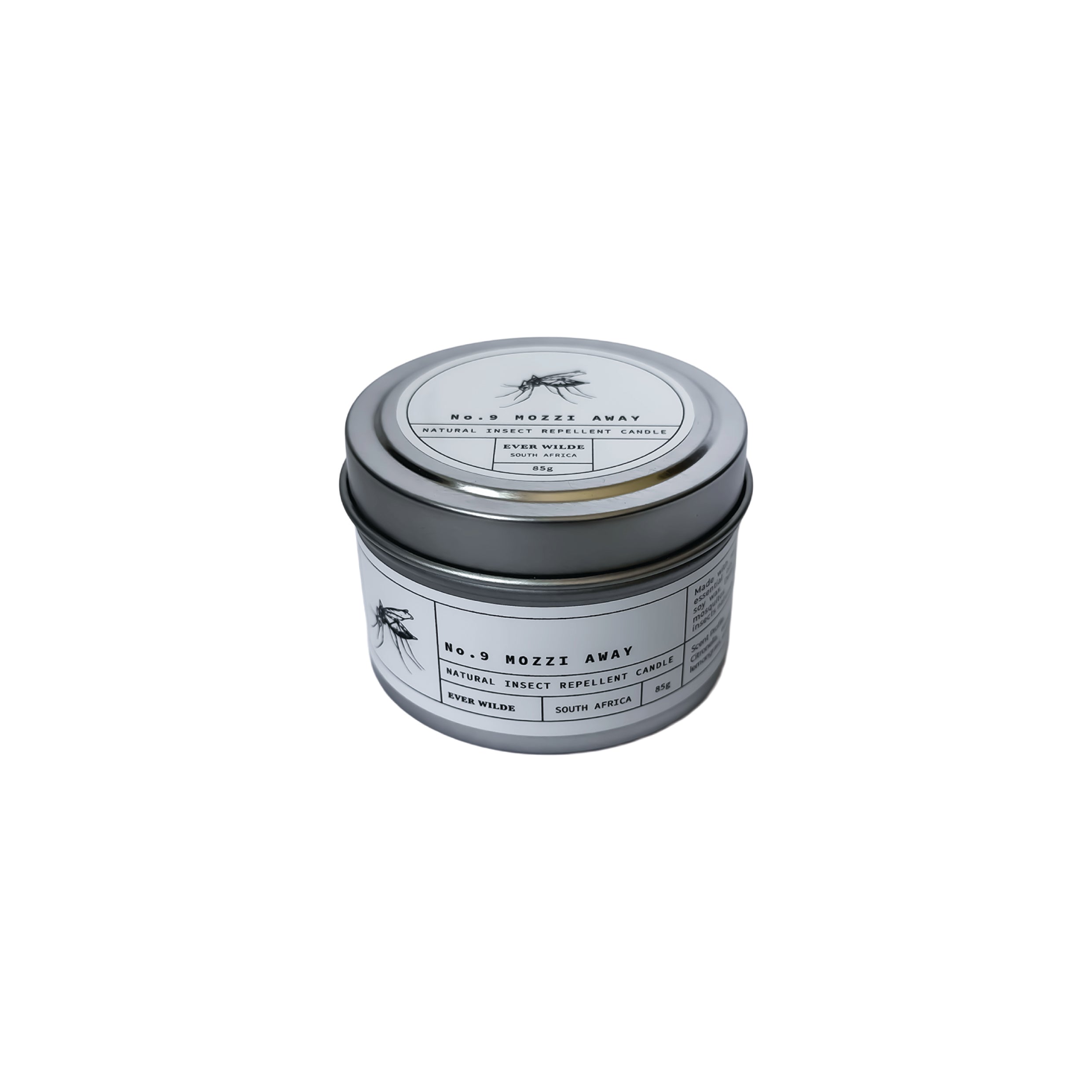 No.9 Mozzi Away: Travel Tin Silver