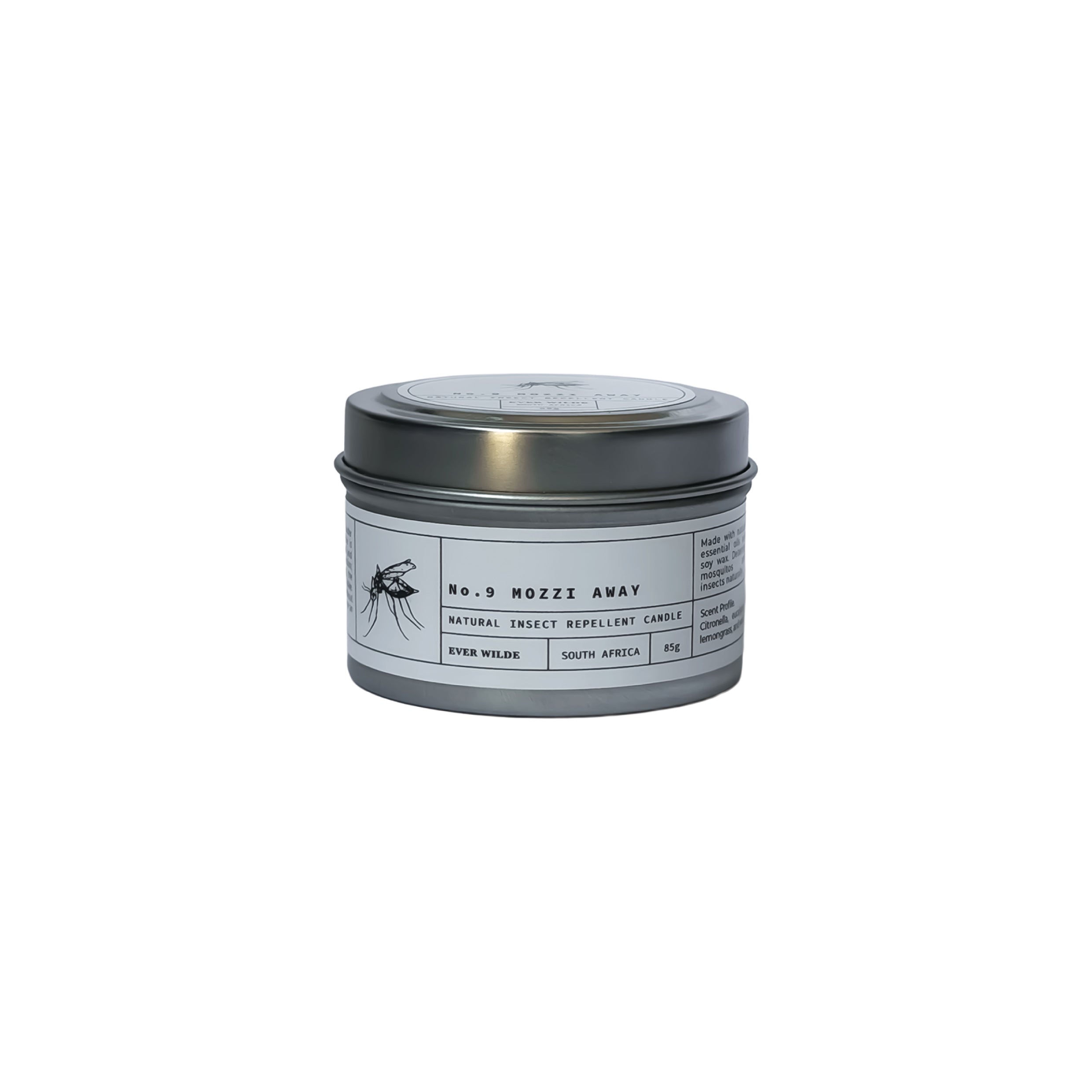 No.9 Mozzi Away: Travel Tin Silver