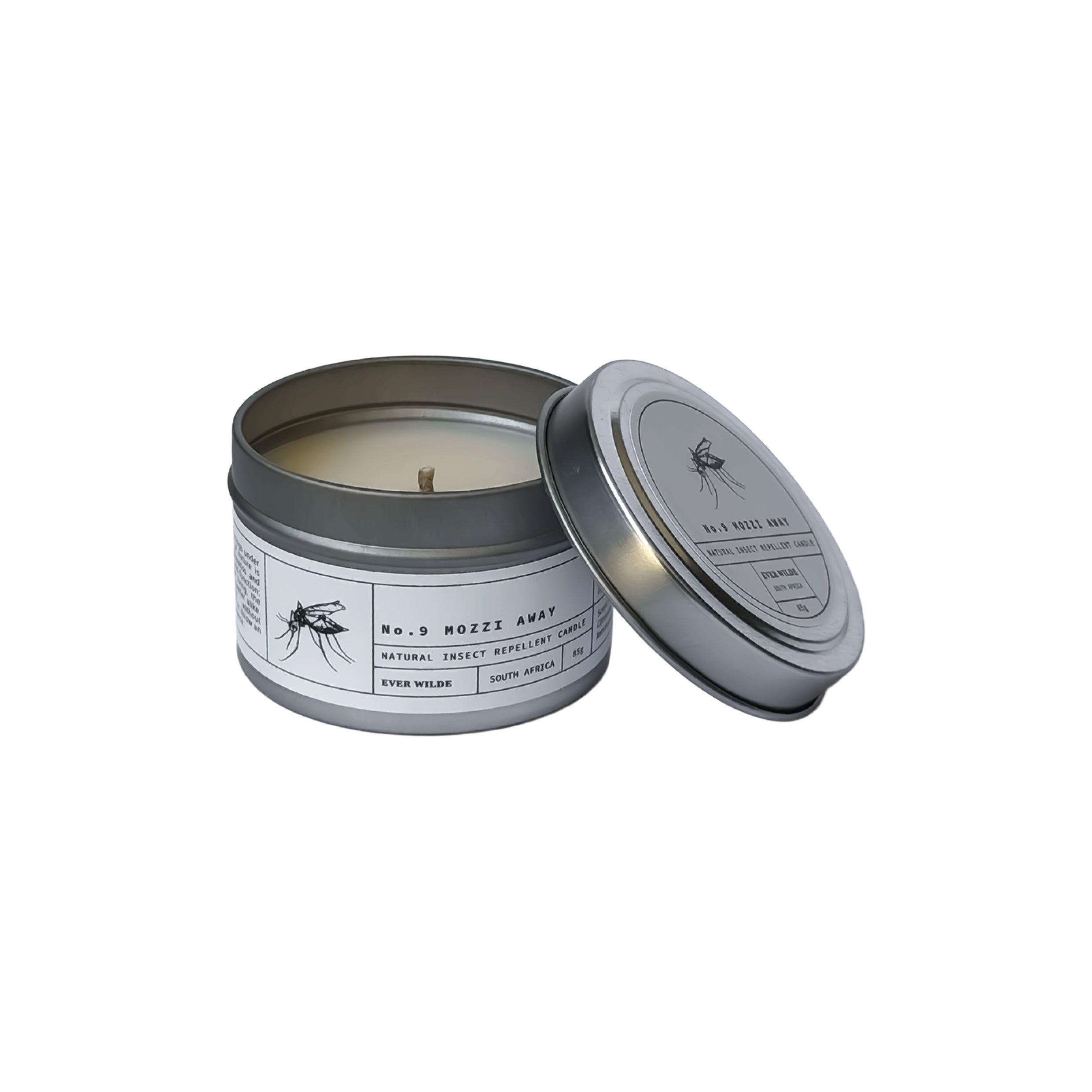 No.9 Mozzi Away: Travel Tin Silver