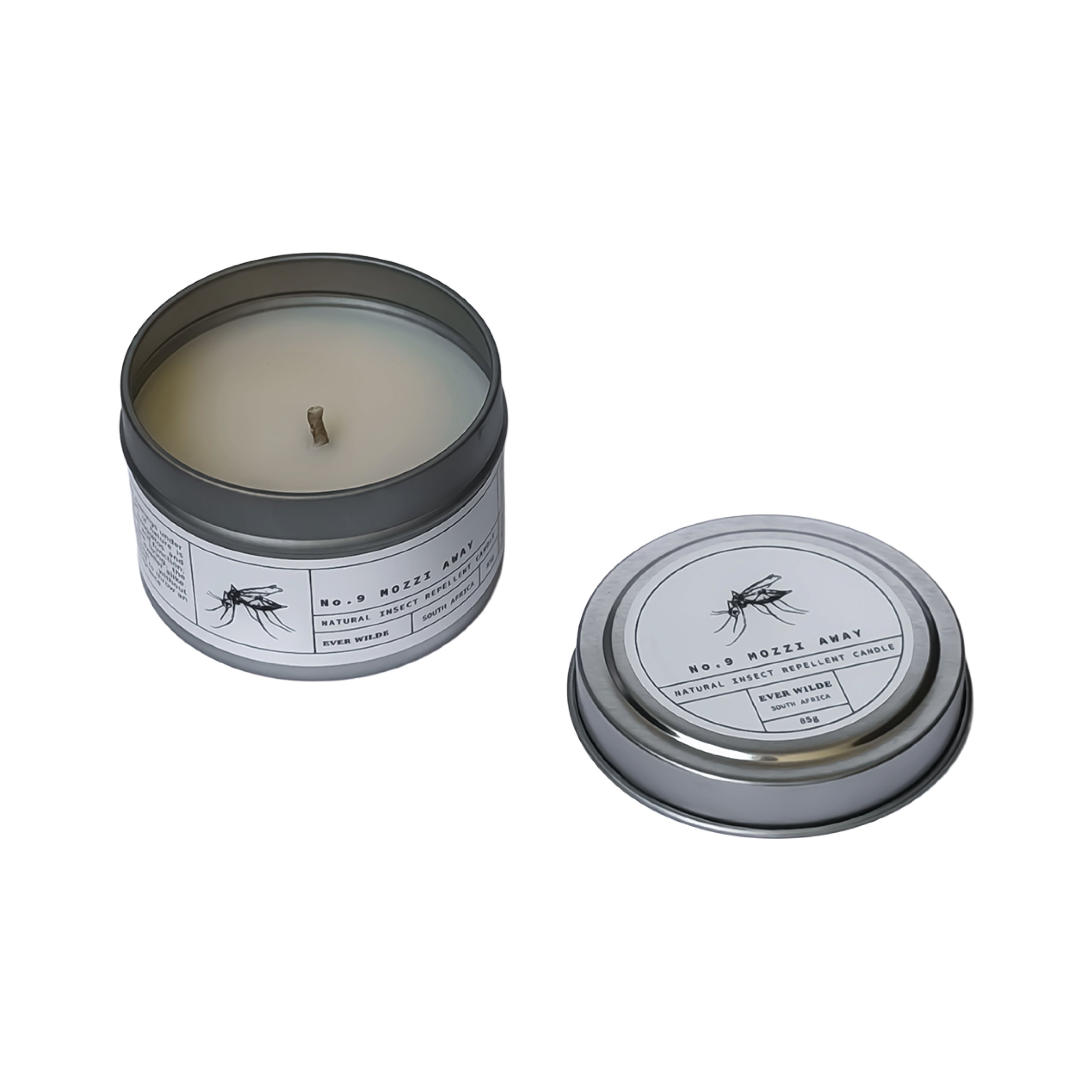No.9 Mozzi Away: Travel Tin Silver