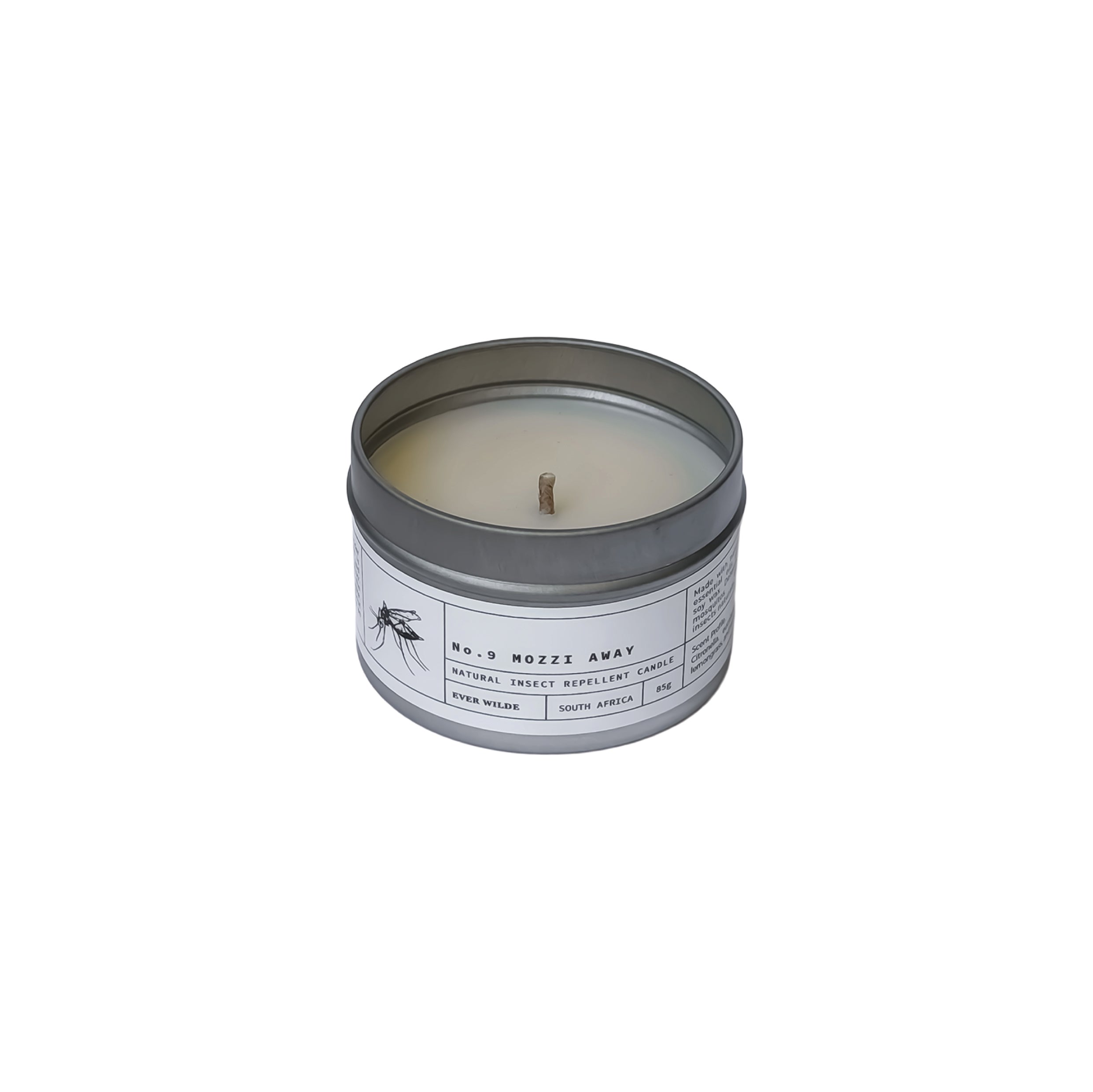 No.9 Mozzi Away: Travel Tin Silver