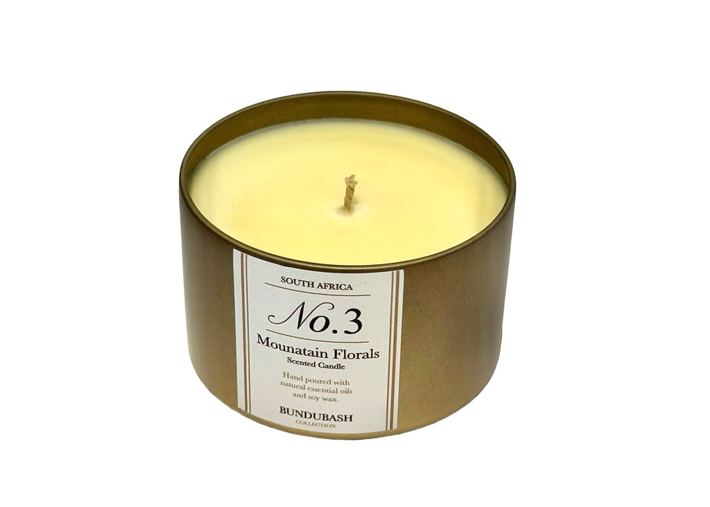Mountain Blossom Golden Candle