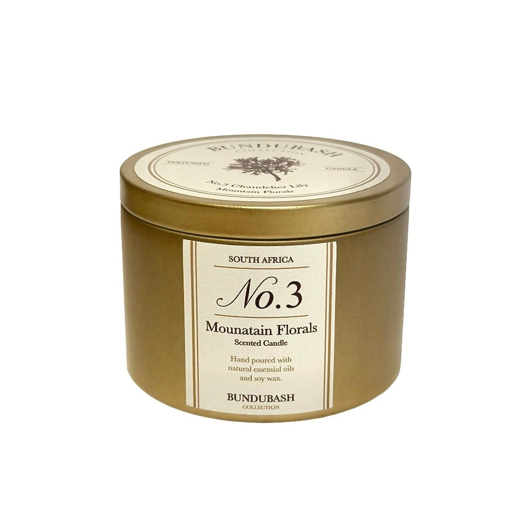 Mountain Blossom Golden Candle