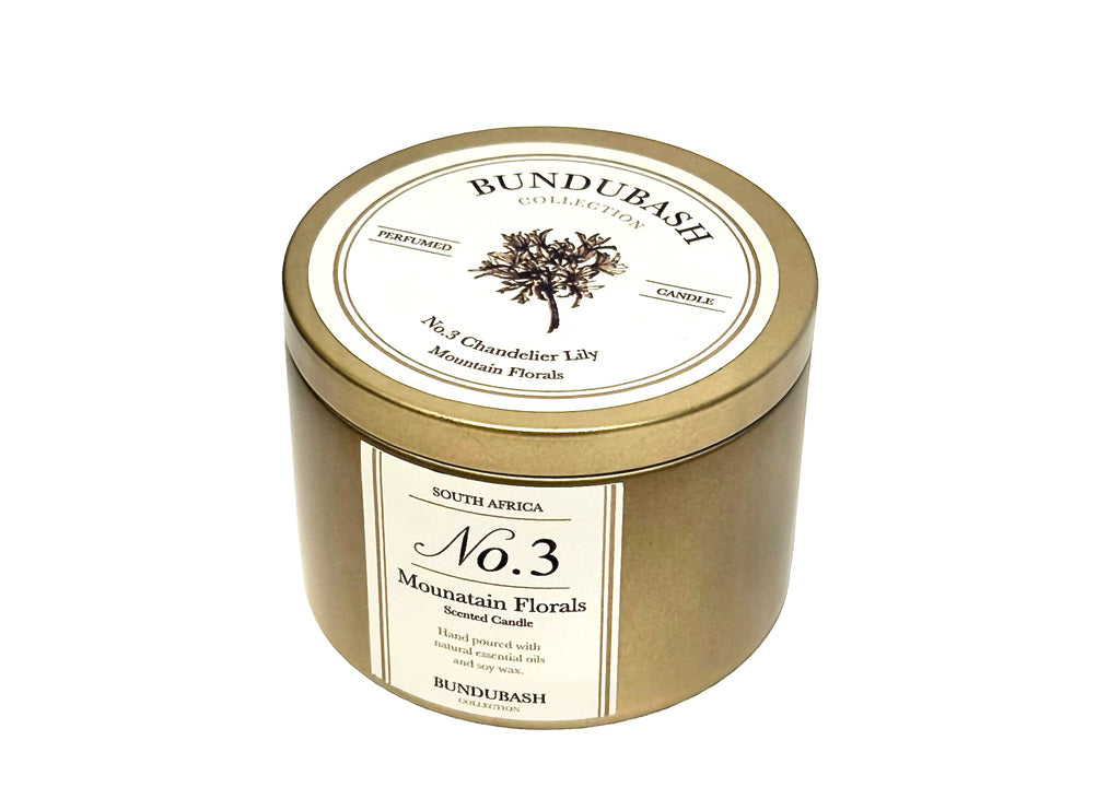Mountain Blossom Golden Candle