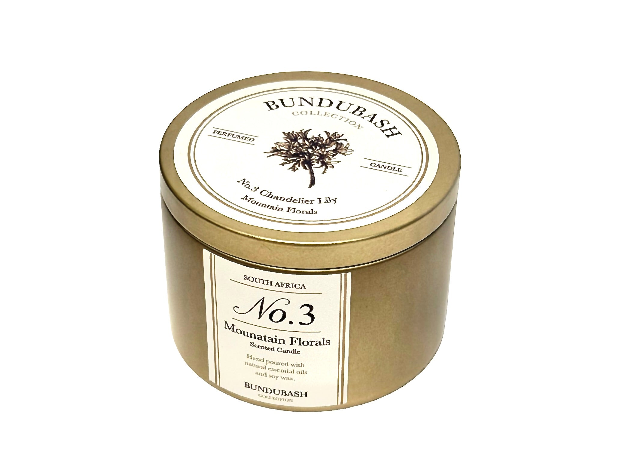 Mountain Blossom Golden Candle