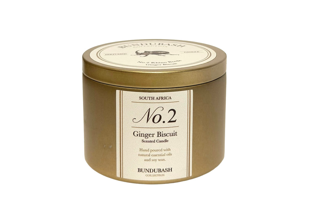Ginger Biscuit Golden Candle